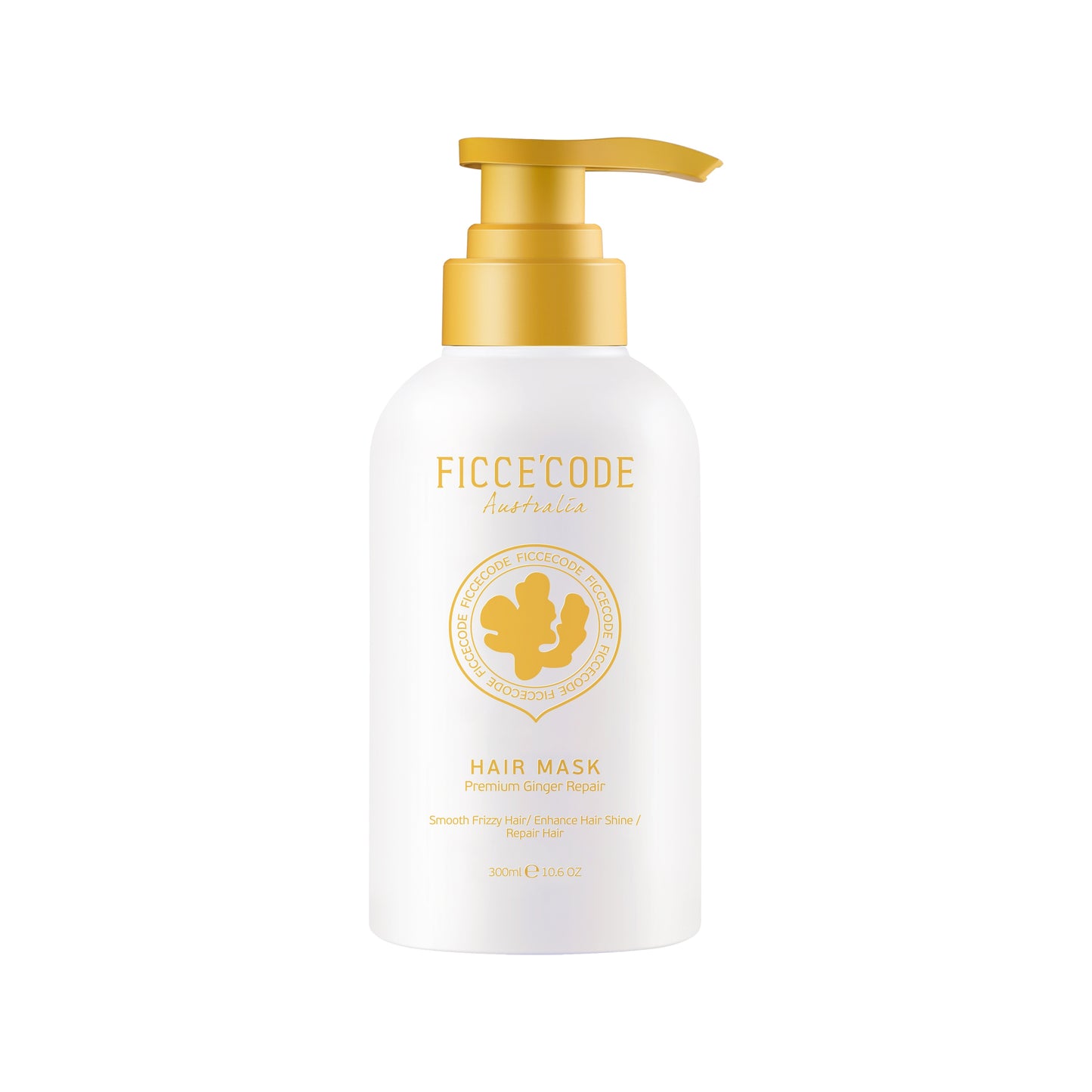 FicceCode Premium Ginger Repair Hair Mask 300ml