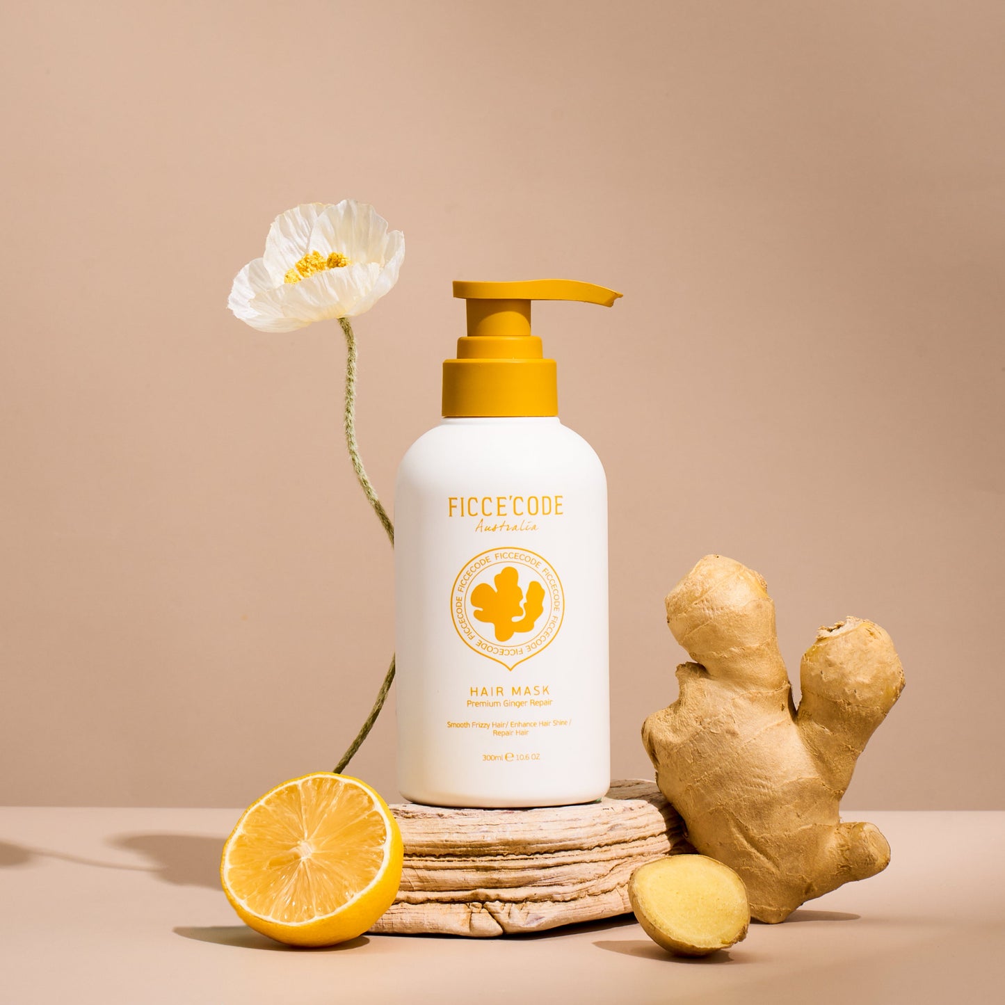 FicceCode Premium Ginger Repair Hair Mask 300ml